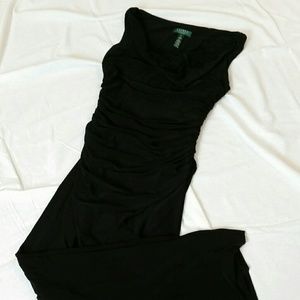 Ralph Lauren Cowl Neckline Jersey Dress